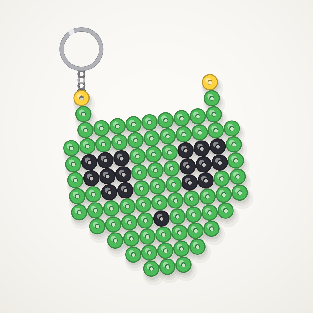 Alien keychain