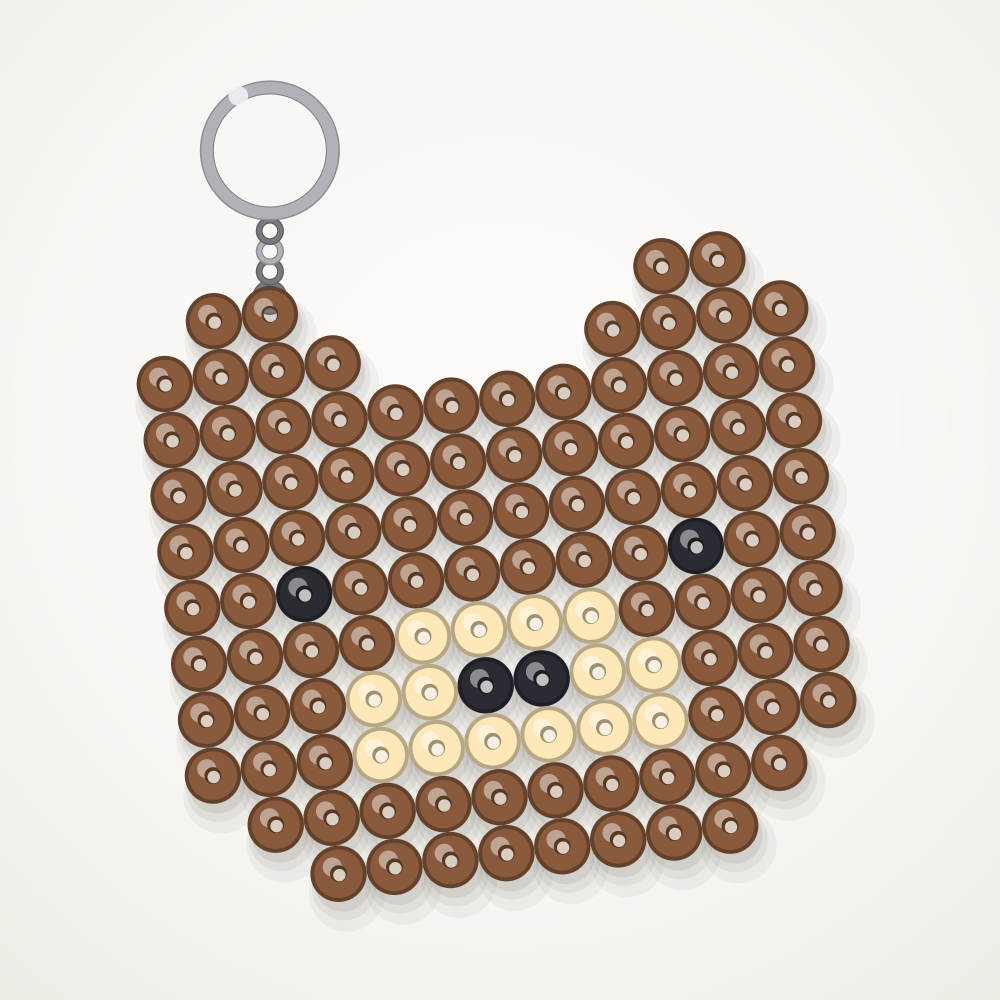 Bear keychain