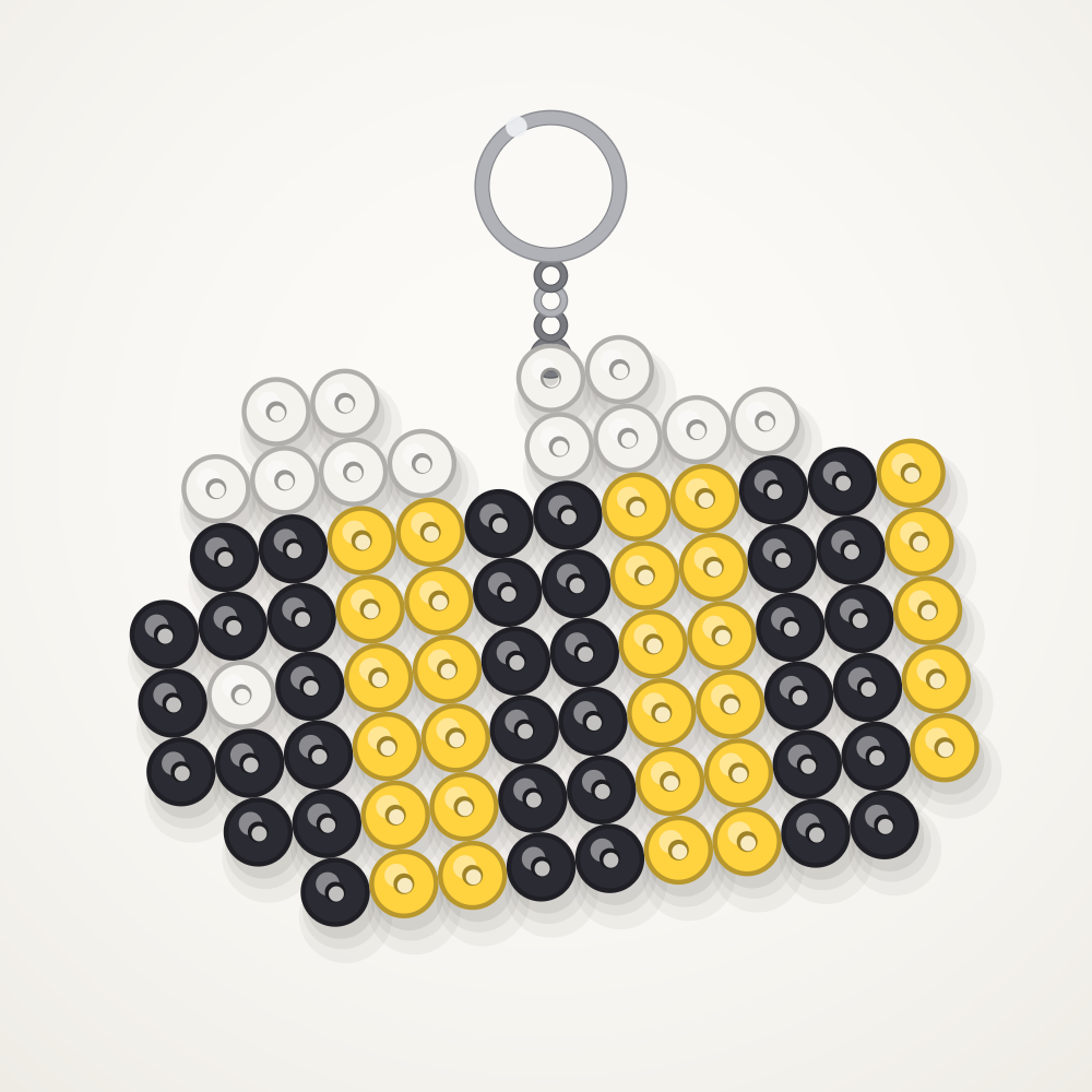 Bee keychain