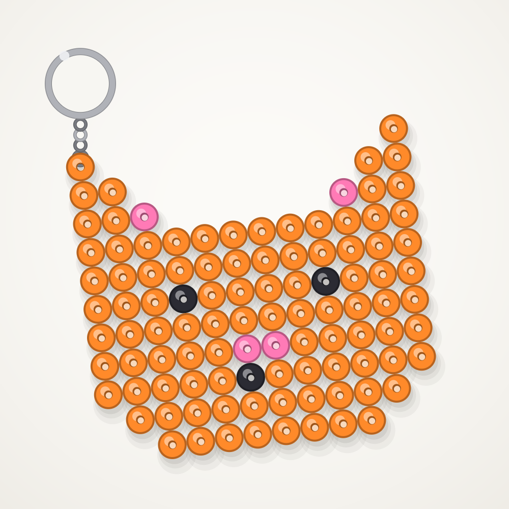 Cat keychain