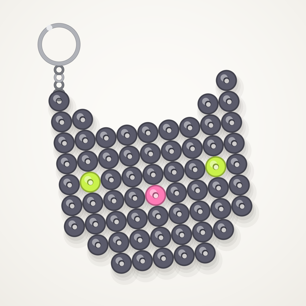 Cat keychain