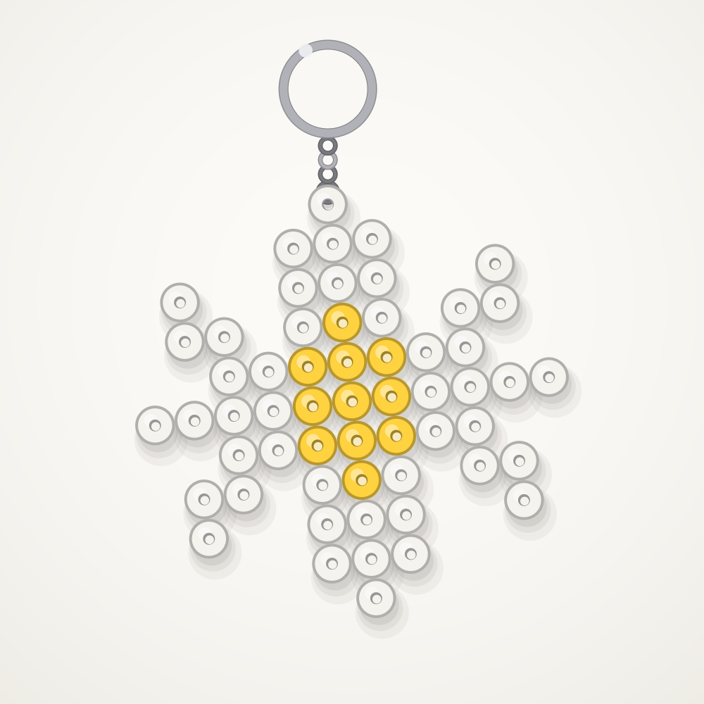 Daisy keychain
