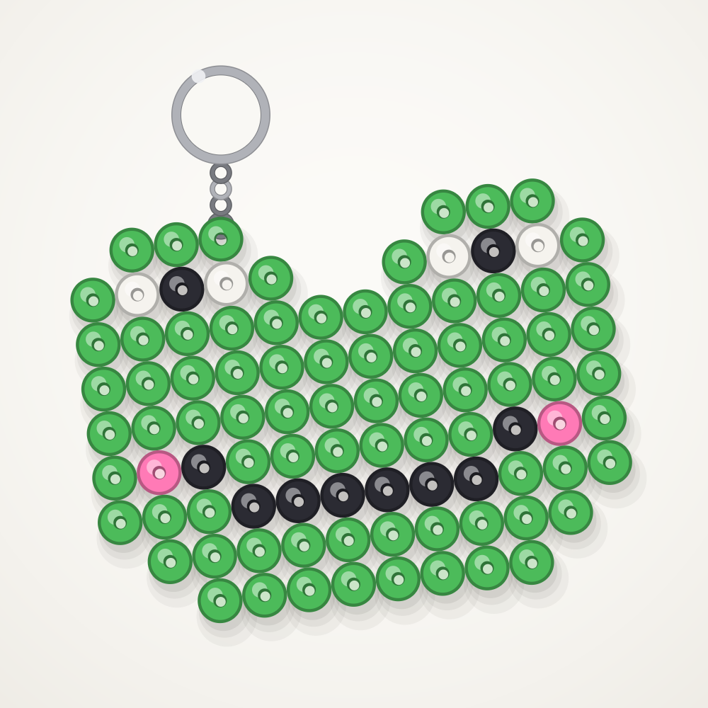 Frog keychain