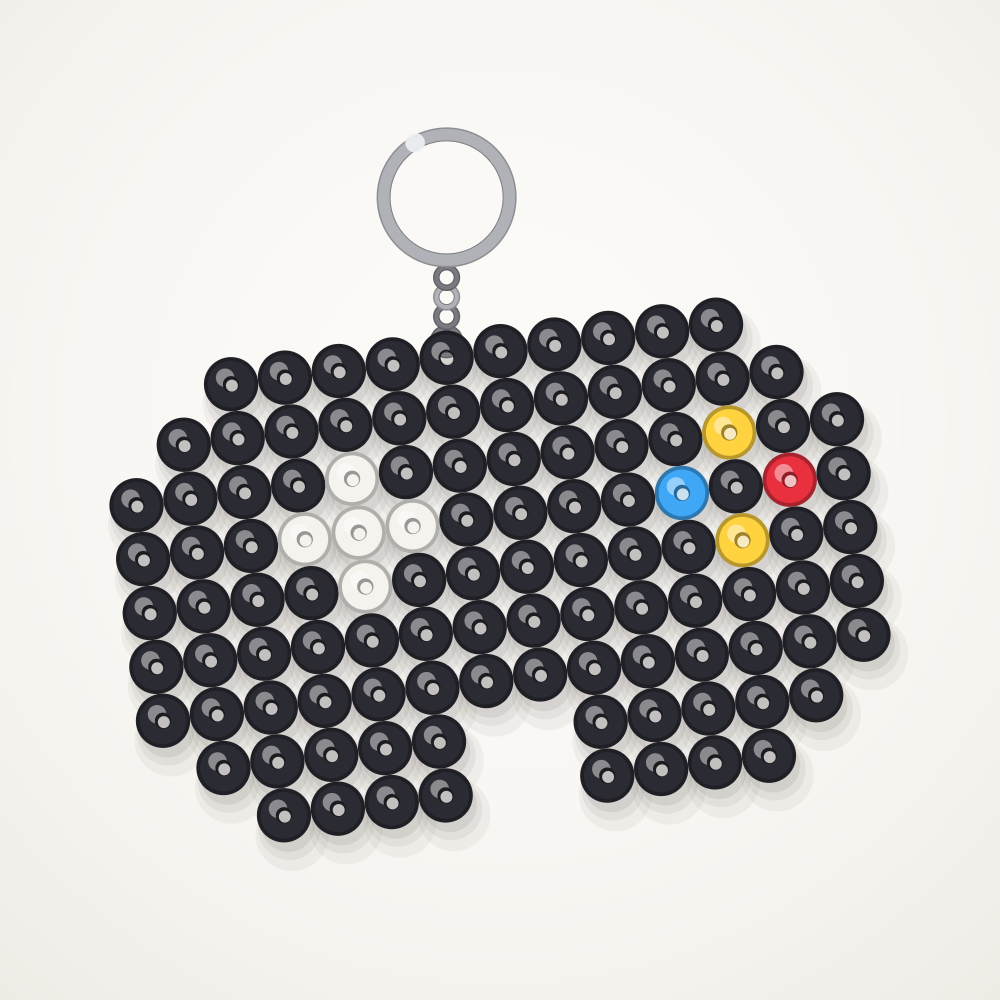 Game controller keychain