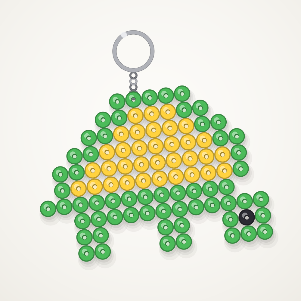 Turtle keychain